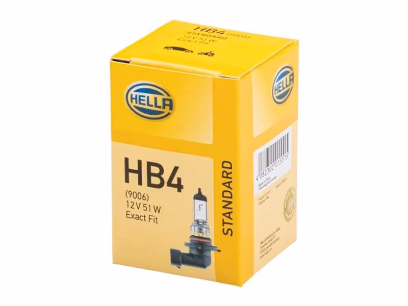 Ampoule (Halogène) HB4 (9005), 12V, 51W, P22d (Boîte 1 pc.) - ref 8GH005636121