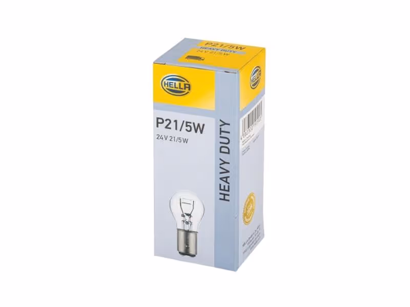 Ampoule (Halogène) P21/5W, 24V, 21W, BAY15d (Boîte 1 pc.) - Vendu par 10 - ref 8GD002078241