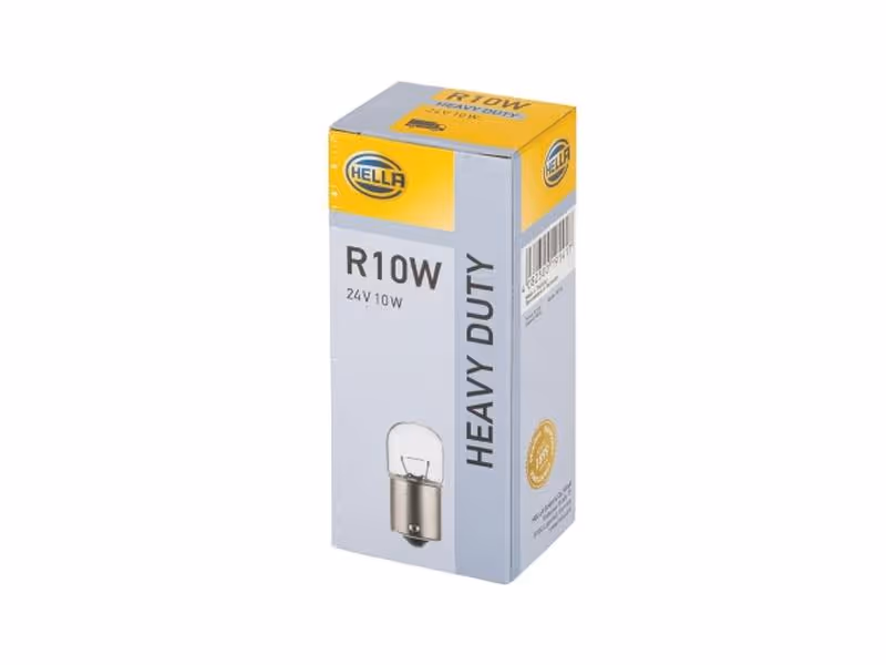 Ampoule (Halogène) R10W, 24V, 10W, BA15s (Boîte 1 pc.) - Vendu par 10 - ref 8GA002071251