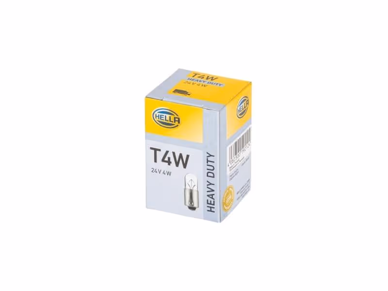Ampoule (Halogène) T4W, 24V, 4W, BA9s (Boîte 1 pc.) - Vendu par 10 - ref 8GP002067-241
