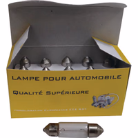 Ampoules navettes 12v 10w (lg.41) boite de 10