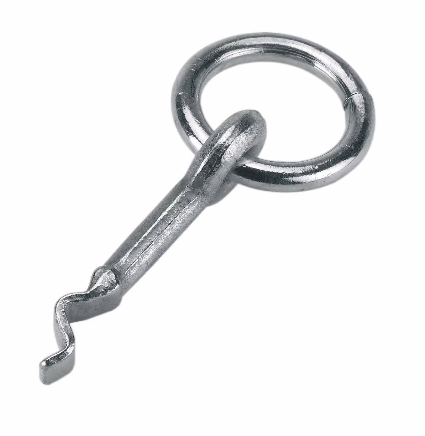 Anneau d'attache acier zingué à sceller 10 x 70mm