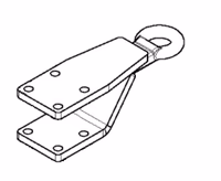 Anneau d'attelage fixe Kuhn 582611