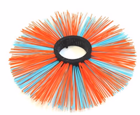 anneau de balayeuse 178x600 mm Mixte polypro/polyester