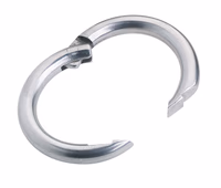 Anneau nasal acier porcs x10