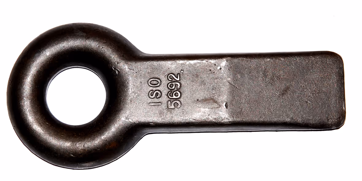 ANNEAU PLAT A SOUDER RENFORCE TYPE FR 14T