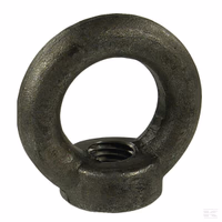 Anneaux de levage femelles M8 noir