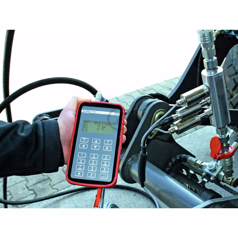 Appareil de test hydraulique, débit 40-600 l/min