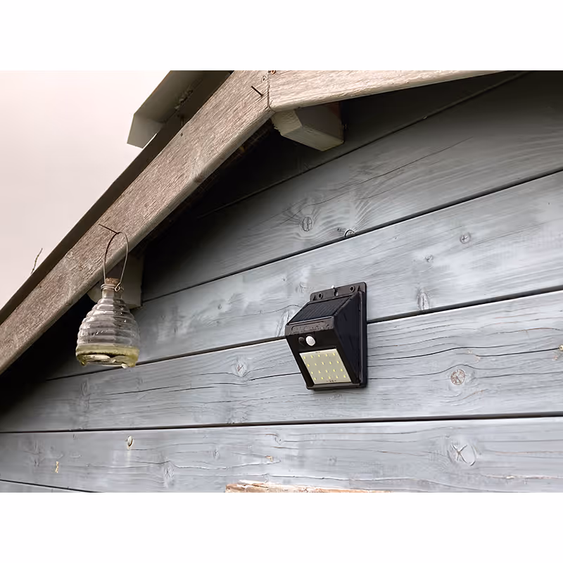 Applique solaire murale 20 led 180 lumen