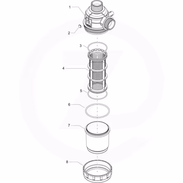 Filtre pulvérisateur Arag pour aspiration 3122153 Origine