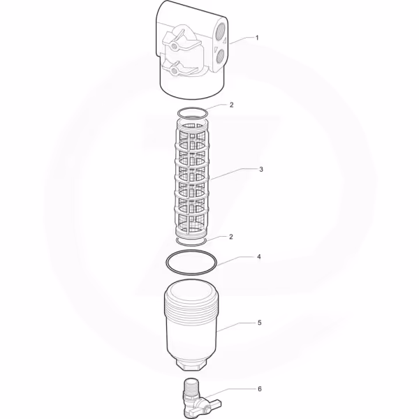 Filtre pulvérisateur Arag haute pression 345033 Origine