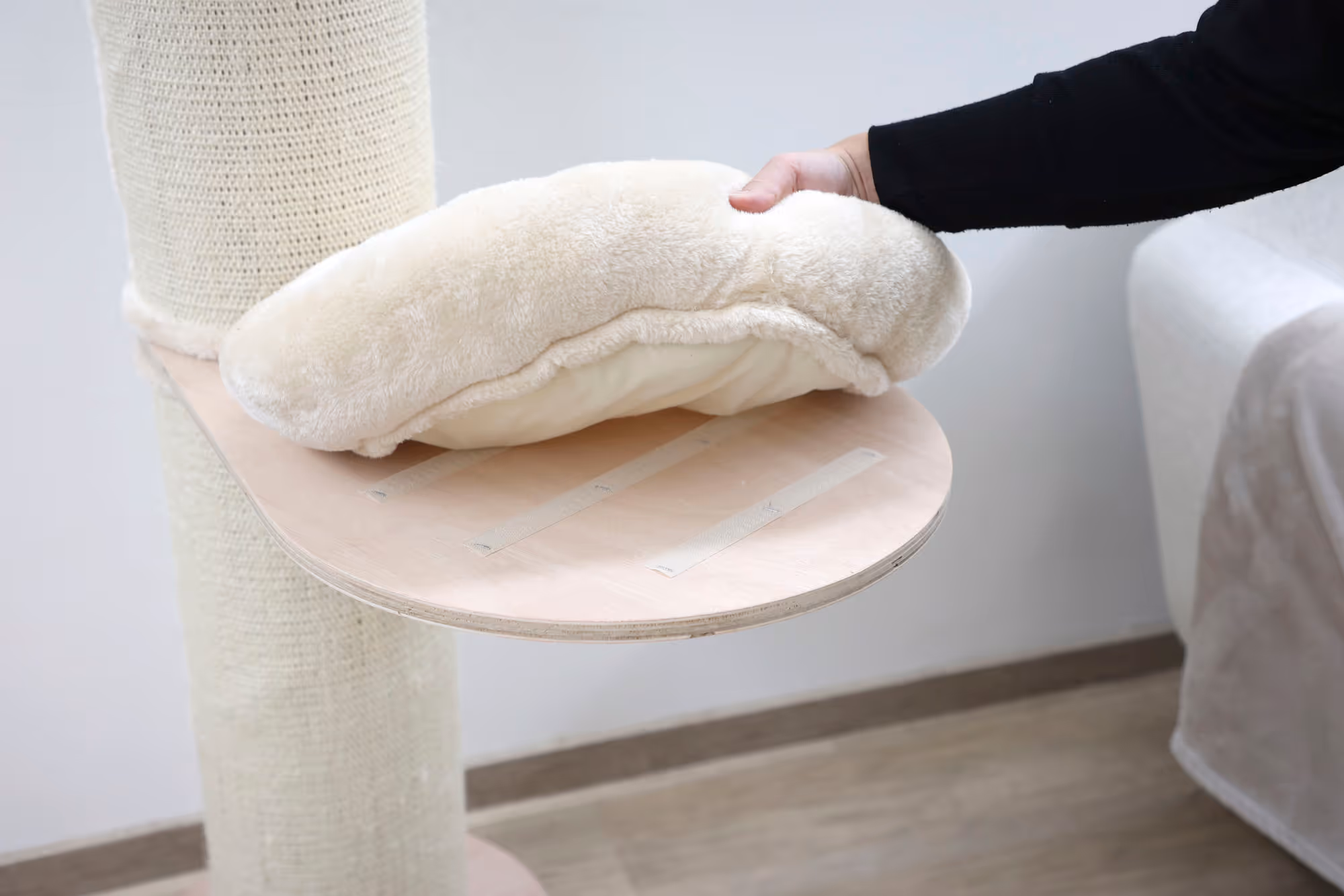 Arbre à chat Dolimit Tower beige, 187cm