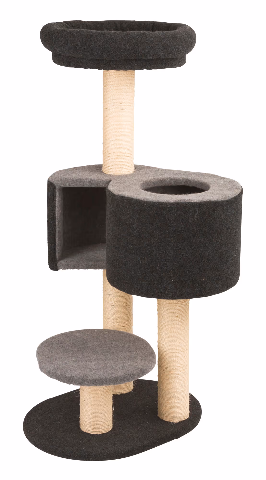 Arbre à chat Fridolin gris, 106cm
