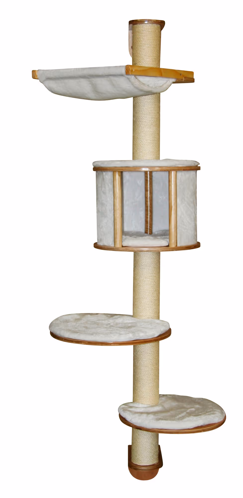 Arbre à chat mural Dolomit blanc, 168cm