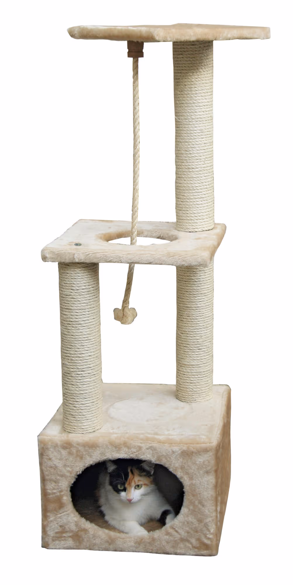 Arbre à chat Platin Pro beige, 106cm