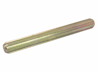 Arbre cannelé sur toute la longueur - 1 1/8'' - 6 Spline, Longueur: 254mm.