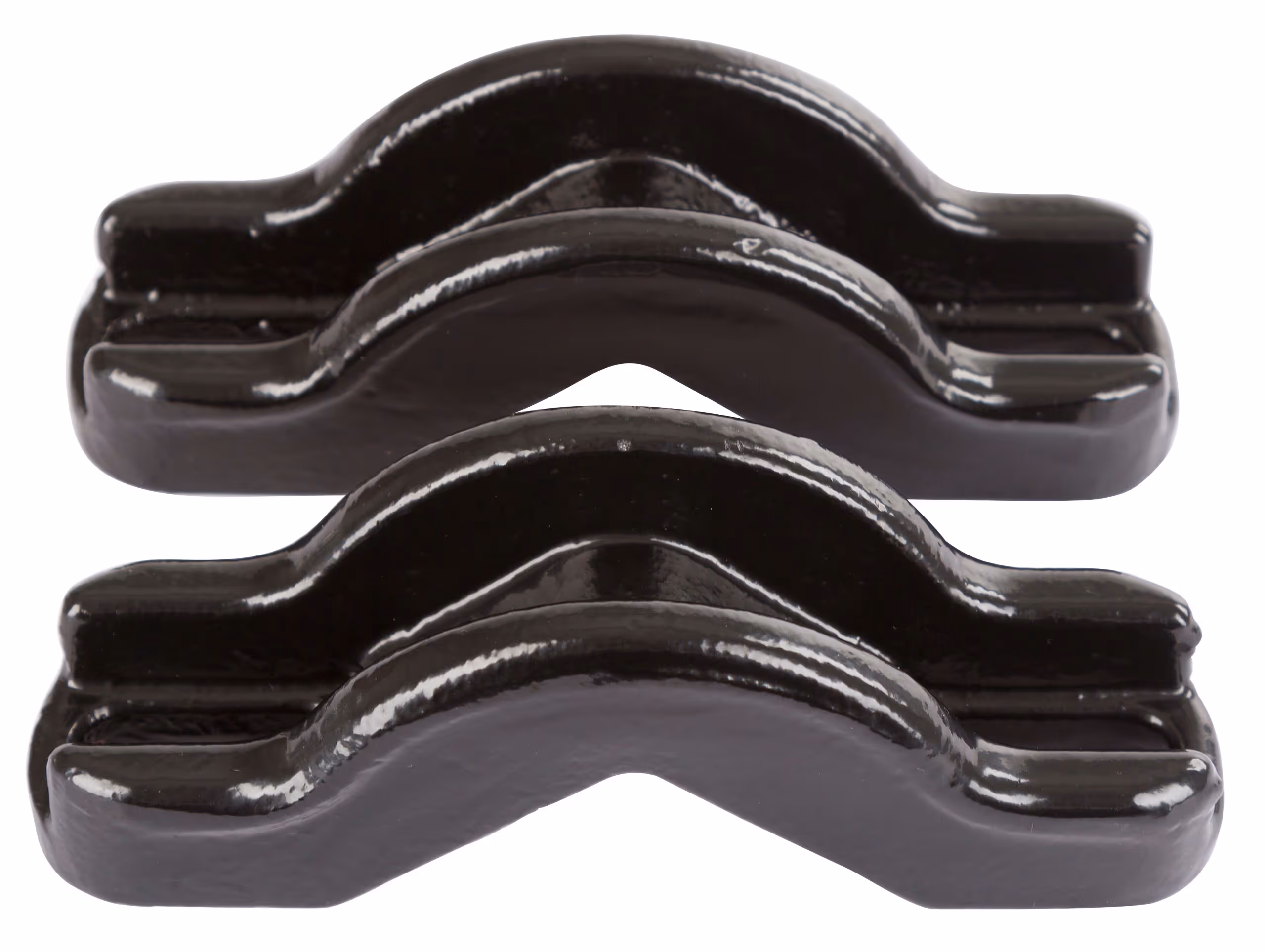 Arceaux de fixation sur tuyau Thermolaqué, 2pcs