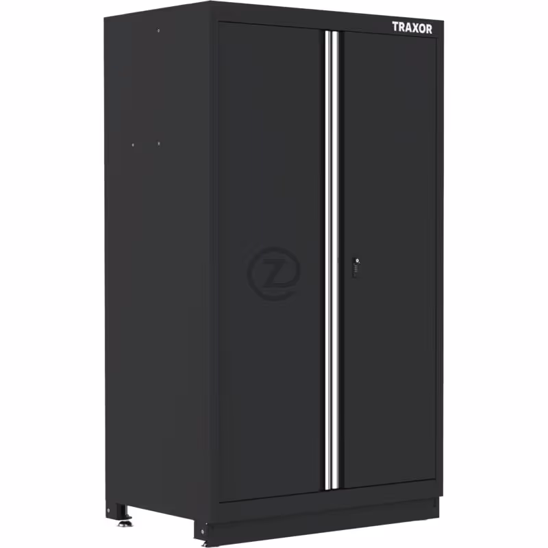 Armoire à outils "TRXMS-01", avec 4 étagères et 2 panneaux coulissants