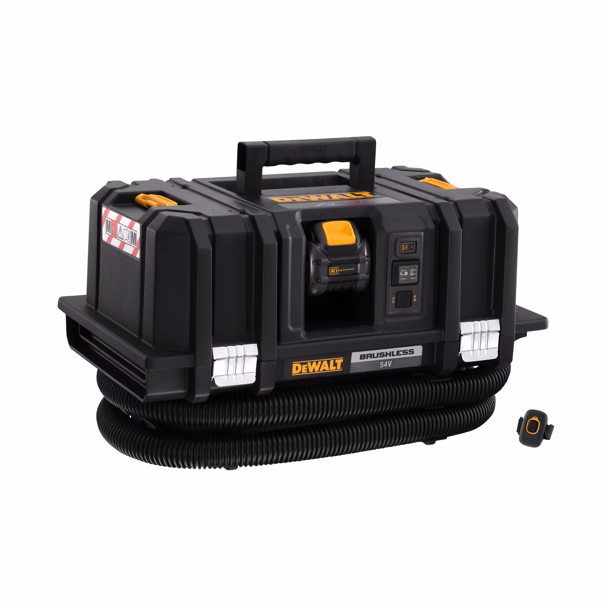 Aspirateur TSTAK XR FLEXVOLT 54V 2Ah Li-Ion Brushless eau et poussières - Classe M