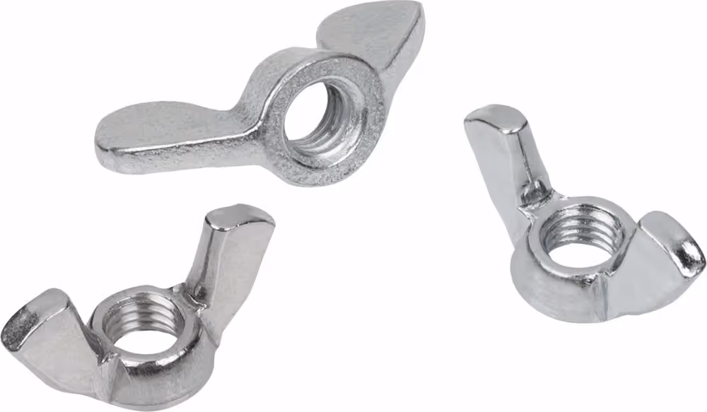 ASSORTIMENT 150 ECROU PAPILLON M4 A M10