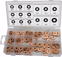 ASSORTIMENT 150 RONDELLES EN CUIVRE 13,8 A 20MM