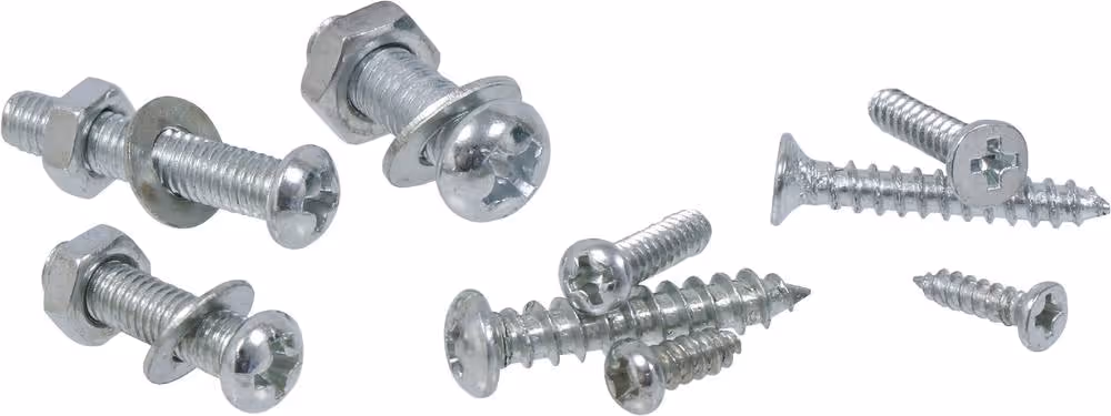 ASSORTIMENT 347 VIS / RONDELLES / ECROUS POUR METAL ET BOIS