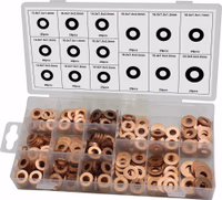 ASSORTIMENT 375 RONDELLES EN CUIVRE 13,8 A 20MM