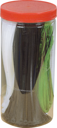 Assortiment 450 colliers / boite pvc