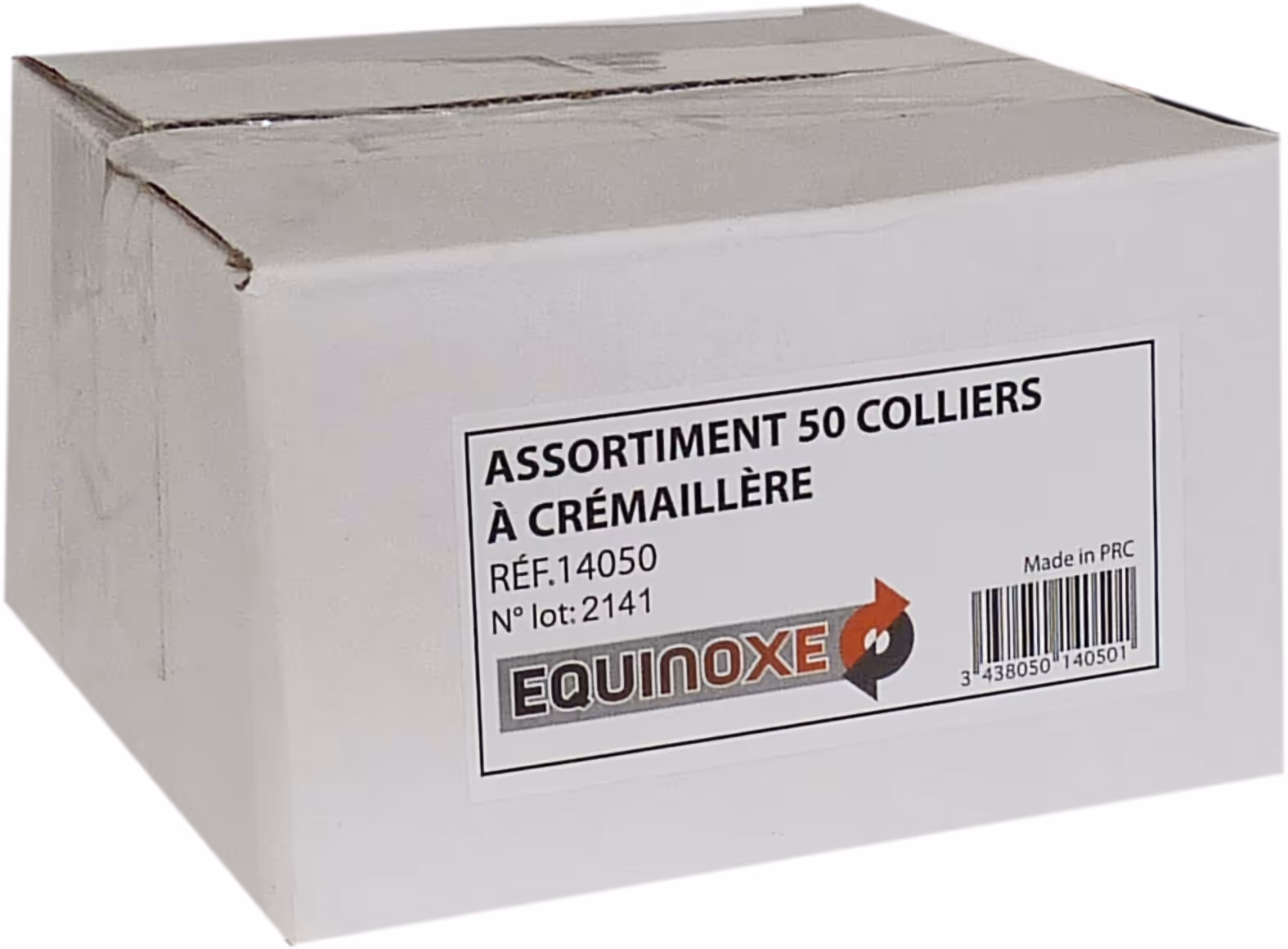 Assortiment 50 colliers boite carton