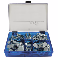 Assortiment d'écrous papillon  galvanisés
