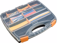 Assortiment de 590 gaines thermoretractables multicolores retreint 2:1