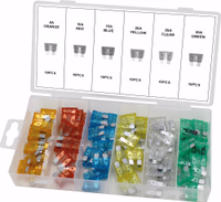 ASSORTIMENT DE 90 FUSIBLES ENFICHABLES STANDARDS