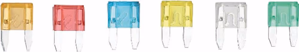 ASSORTIMENT DE 90 MINI FUSIBLES ENFICHABLES