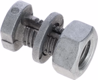 Attache connecteurs de fils zingué