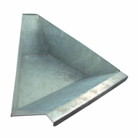 Auge galvanisée adaptable type Fullwood Joz angle gauche 30°