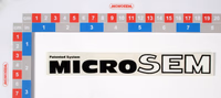 Auto Collant " Microsem "(Mod) Sur Tremie Micro Plan 10226036A Du 17.08.12 