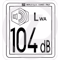 AUTOCOLLANT - 049100 - MERLO