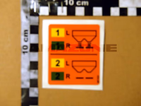 AUTOCOLLANT - AMAZONE - REF ME1032