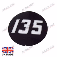 Autocollant - Badge Massey Ferguson 135