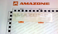 AUTOCOLLANT BLANC ZATS - AMAZONE - REF MF1611