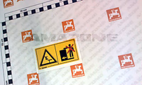 AUTOCOLLANT "CHUTE"DANGER ... - AMAZONE - REF MD082