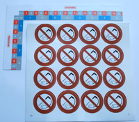 Autocollant Nettoyeur Haute Pression Interdit Plan 10226268 Du 07.06.17 