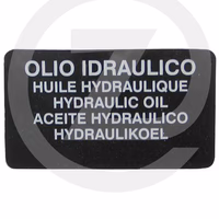 Autocollant ref 29521 adaptable Merlo