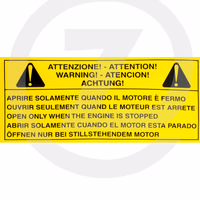 Autocollant ref 35167 adaptable Merlo