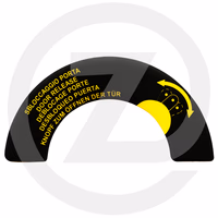 Autocollant ref 54320 adaptable Merlo