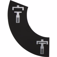 Autocollant (uniquement en Allemand), interrupteur prise de force