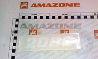 AUTOCOLLANT ZA-V 2000 BLANC - AMAZONE - REF MF1621