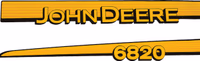 John Deere | Autocollants "John Deere 6820"