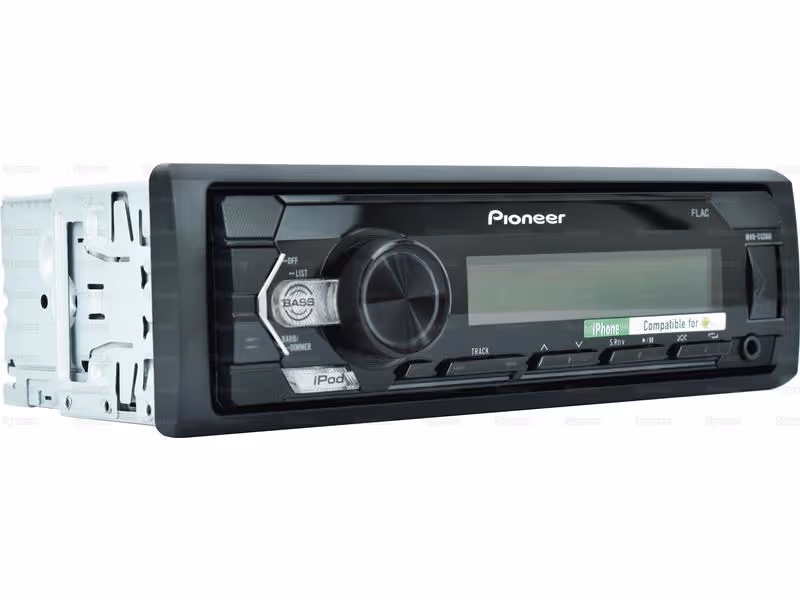 Autoradio - Android | Aux In | iPod-iPhone | Spotify App | USB | Receiver| Châssis court (MVH-S120UI)