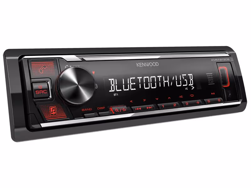 Autoradio - Bluetooth | Aux In | Receiver| Châssis court | USB (KMM-BT209)